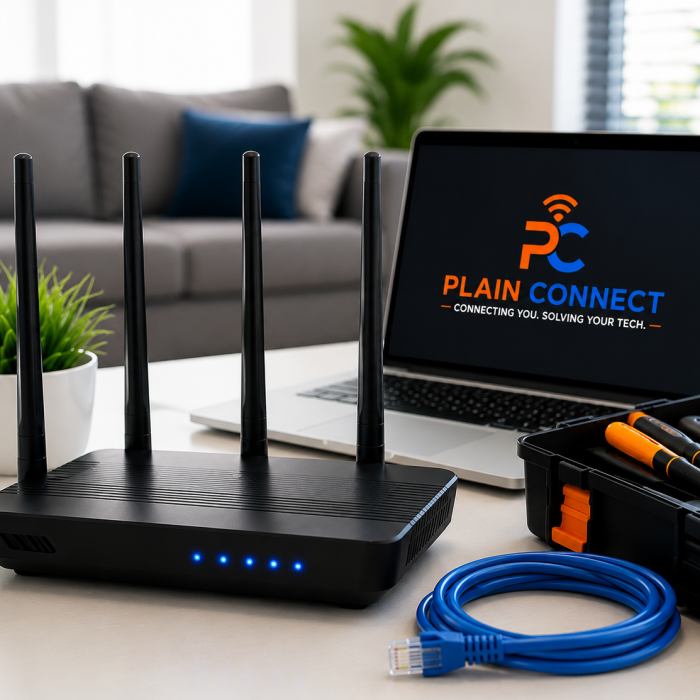 Tech support router setup